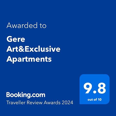 Gere Art&Exclusive Apartments Гаркань Екстер'єр фото